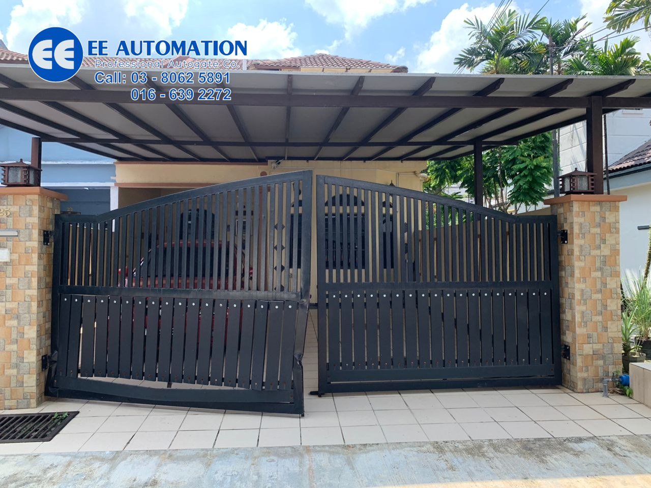 Folding Arm Autogate Is The Most Popular In Malaysia - EE Auto Gate