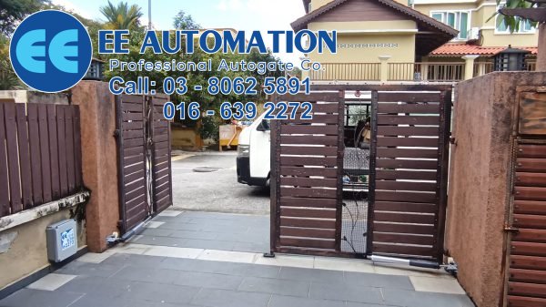 Autogate Ampang - Done KRON 929 Arm Autogate Installation - EE Auto Gate