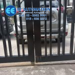 Folding Auto Gate Wheel Repair Bangi