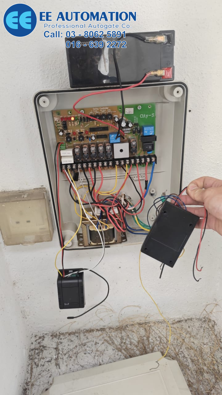 Tukar Remote Autogate Damansara