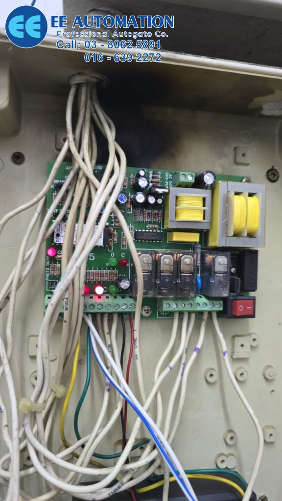 Repair Autogate Board Burn Klang
