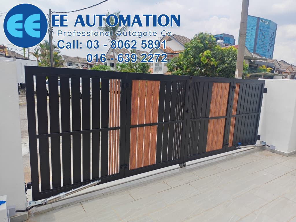 Install OAE Folding Autogate Puchong
