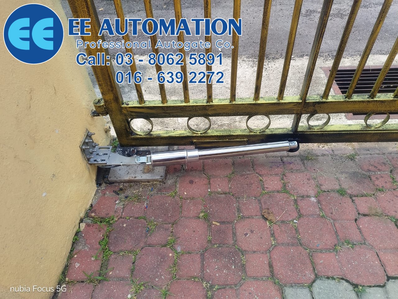 Tronica Arm Autogate Stainless Steel Subang