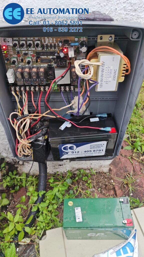 Service Replace Autogate Battery Putra Height