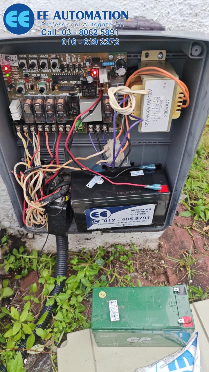 Service Replace Autogate Battery Putra Height