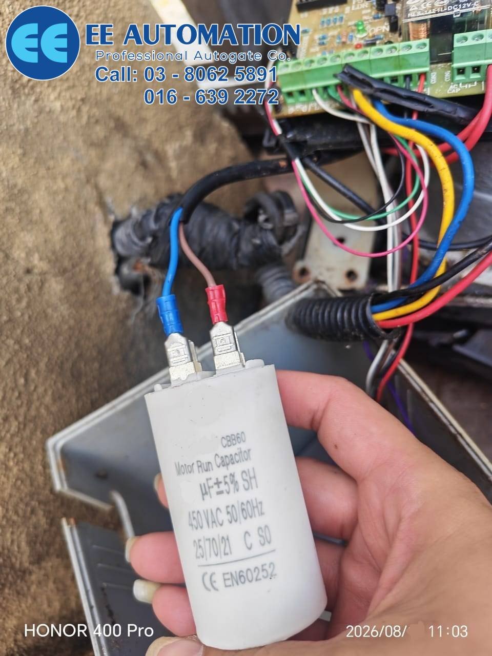 Baiki Sliding Autogate Motor Kajang