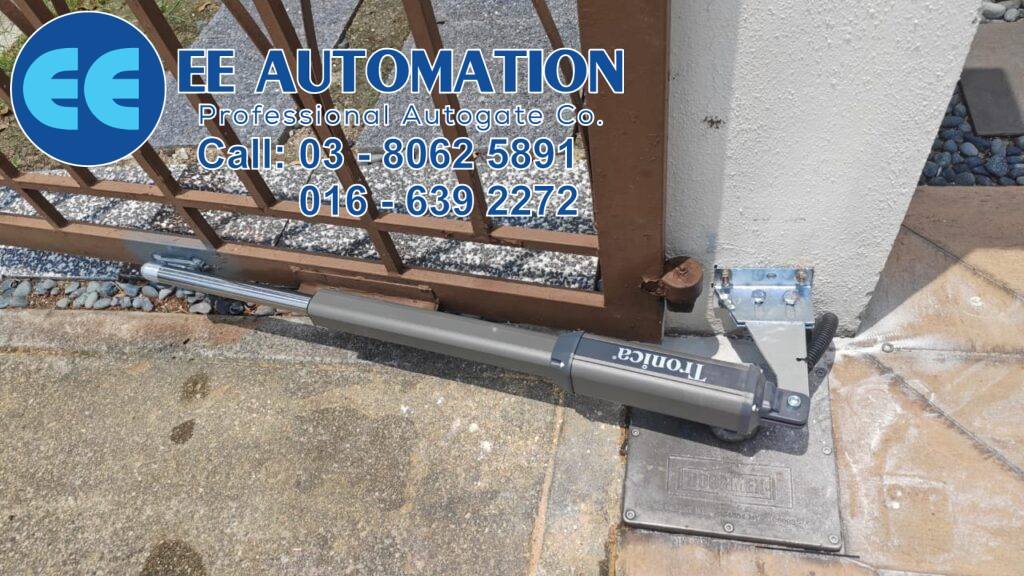 Tronica Swing Autogate Installation Kemuning Utama
